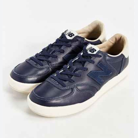 New Balance CRT300CD 300 Vintage Retro Leather -Blue - Picture 1 of 9